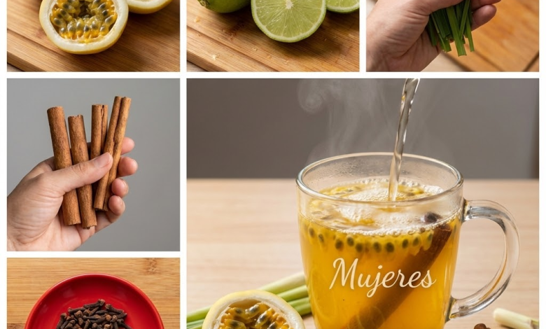Infusión de Maracuyá, Canela y Clavo: Remedio Casero para Flemas, Tos y Dolor de Garganta