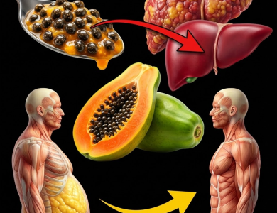 El poder oculto de las semillas de papaya: el secreto natural para limpiar el hígado y quemar grasa abdominal
