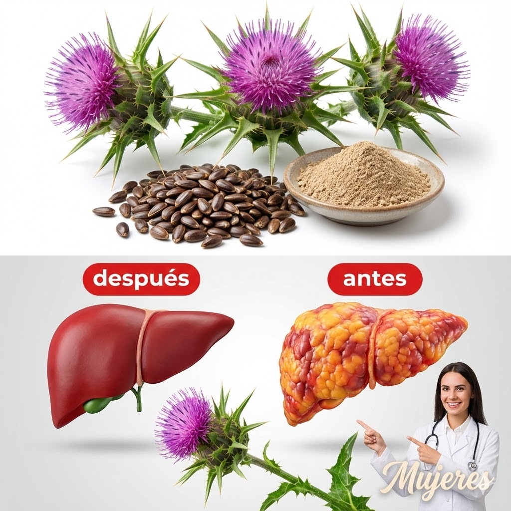 Cardo mariano: la “medicina gratuita” que protege tu hígado y tu salud