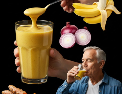 El sorprendente poder del plátano, la cebolla y la cúrcuma para aliviar el dolor de articulaciones y huesos