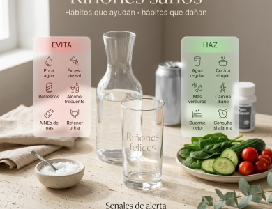 Hábitos que dañan los riñones y cómo mantenerlos sanos