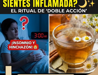 El Ritual de “Doble Acción”: Duerme como Bebé y Desinflama tu Vientre