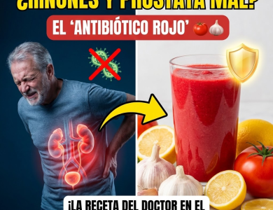 El “Antibiótico Rojo”: La Receta del Doctor Naturista para Limpiar Riñones y Próstata