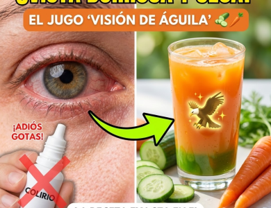 Visión de Águila: El Jugo de Pepino y Zanahoria que Hidrata tus Ojos desde Adentro