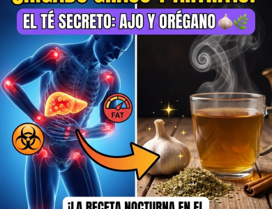 El Té “Secreto” de Ajo y Orégano: Adiós al Hígado Graso y la Inflamación