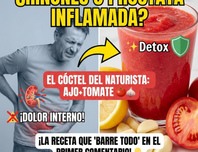 El “Cóctel del Naturista”: Ajo, Limón y Tomate para Limpiar Riñones y Próstata