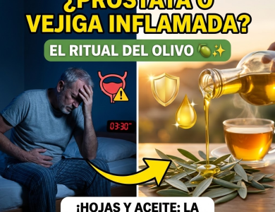 El “Ritual del Olivo”: Hojas y Aceite para la Vejiga, la Próstata y la Circulación