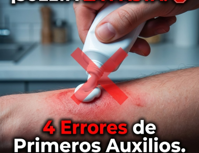 ¡No Seas Necia! 4 Errores de Primeros Auxilios que Ponen en Peligro a tu Familia (y qué hacer en realidad)