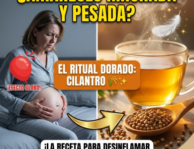 El “Ritual Dorado”: Agua de Semillas de Cilantro para Desinflamar y Revitalizar