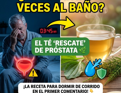 El Rescate Masculino: Té Herbal para Desinflamar la Próstata y Dormir Mejor