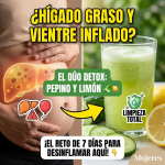 El “Dúo Detox”: Pepino y Limón para un Vientre Plano y un Hígado Renovado