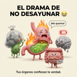 “¡No Me Hagas Esto!” – Tus Órganos Revelan el Drama que Viven Cuando Te Saltas el Desayuno 🍳