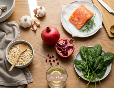 5 Súper Alimentos, 1 Misión: Mantener tus Vasos Sanguíneos “Despejados” 5 Súper Alimentos, 1 Misión: Mantener tus Vasos Sanguíneos “Despejados”