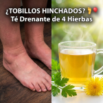 ¿Piernas Pesadas y Tobillos Hinchados? El “Té Drenante” de 4 Hierbas que te Hará Volar