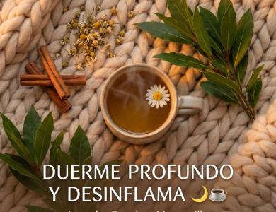 Sueño Profundo y Vientre Plano: La Infusión “3 Hierbas” que Debes Probar