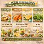 El Arcoíris de la Salud: Un Jugo Mágico para Combatir la Gripa y Refrescar tu Inmunidad