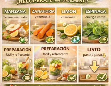 El Arcoíris de la Salud: Un Jugo Mágico para Combatir la Gripa y Refrescar tu Inmunidad