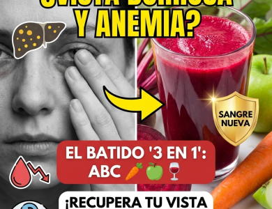 El Batido “3 en 1”: Remolacha, Manzana y Zanahoria para Sangre, Vista e Hígado