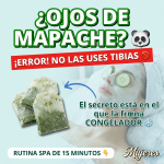 ¿Amaneciste en Modo Zombie? El “Spa Helado” de Té Verde y Pepino para Borrar las Ojeras de Mapache