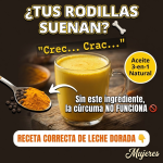 ¿Rodillas de Matraca? La “Leche Dorada” es el Aceite 3-en-1 que tus Articulaciones Piden a Gritos