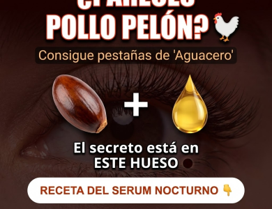 ¿Pareces “Pollo Pelón”? El Secreto Mexicano del Mamey y Ricino para unas Pestañas de Infarto