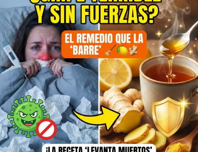 ¡Sana, Sana! El Remedio de la Abuela que “Barre” la Gripe en Minutos