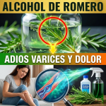¡Adiós a las Piernas de Plomo! El Alcohol de Romero: El “Santo Grial” para Borrar Varices y Arañitas