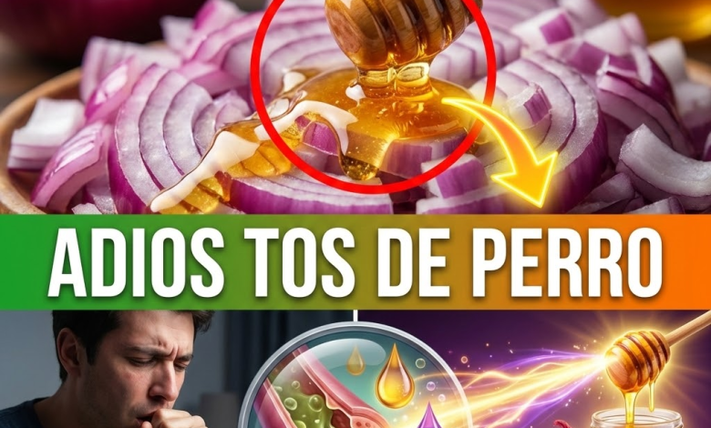 ¡Saca esa Flema Pegajosa YA! El Jarabe “Santo” de Cebolla Morada que Cura la “Tos de Perro” en una Noche