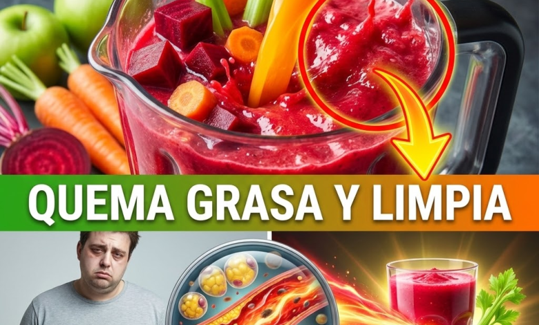 ¡Despierta, Flojo! El Jugo “Levanta Muertos” que Quema Grasa, Lava tus Riñones y Te Revive