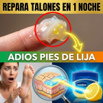 ¡¿Tus Talones Parecen Lija del 80?! Repáralos en UNA NOCHE con Vaselina y Limón (Remedio Casero)