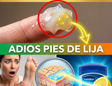 ¡¿Tus Talones Parecen Lija del 80?! Repáralos en UNA NOCHE con Vaselina y Limón (Remedio Casero)