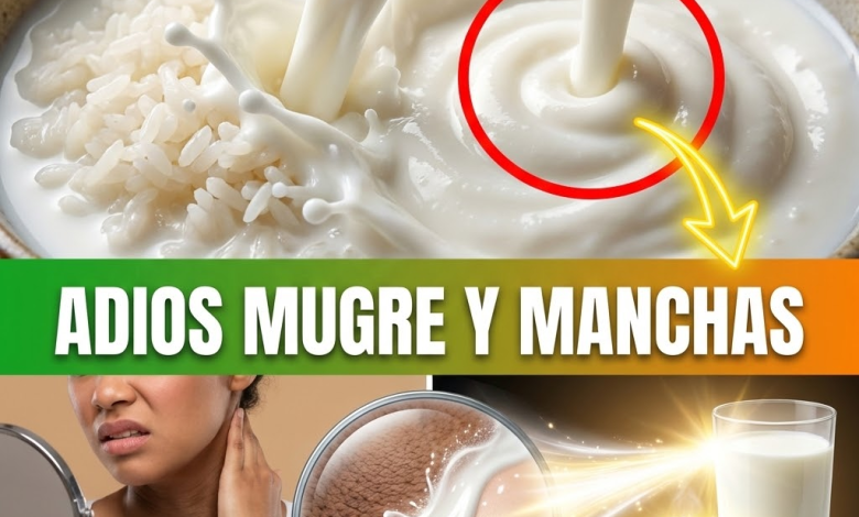 ¡¿Parece Mugre pero NO se Quita?! Blanquea tu Cuello Negro con Arroz y Leche (El Secreto de la “Piel de Porcelana”)