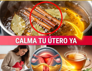 ¡¿Tu Útero te está Boxeando?! Calma los Cólicos del Demonio YA con el Té de Canela y Laurel (Remedio de la Abuela)