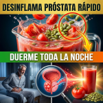 ¡Cierra el Grifo que Gotea! El Licuado de “Chorro Potente” para Desinflamar la Próstata y Dormir Toda la Noche