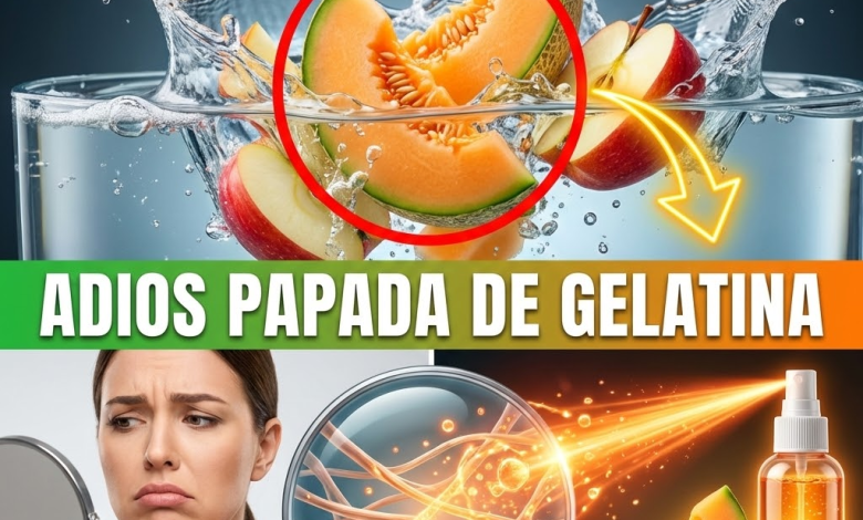 ¡¿Tu Papada Cuelga como Gelatina?! Reafirma el Cuello y Define tu Perfil con Melón y Manzana (Efecto Lifting Natural)