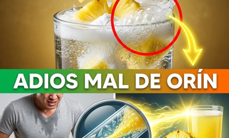 ¡¿Sientes que Orinas Vidrio Molido?! Apaga el Fuego del “Mal de Orín” al Instante con Piña y Bicarbonato