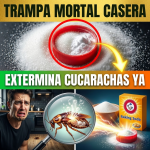 ¡Adiós a la Invasión! Cómo Hacer la “Trampa Mortal” de Bicarbonato y Azúcar para Exterminar Cucarachas