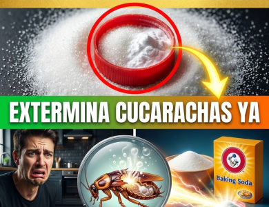 ¡Adiós a la Invasión! Cómo Hacer la “Trampa Mortal” de Bicarbonato y Azúcar para Exterminar Cucarachas