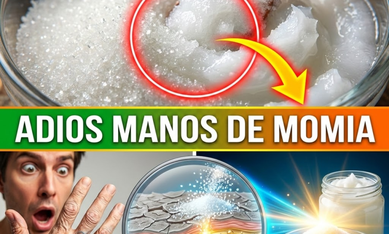 ¡¿Tienes “Manos de Momia”?! Rejuvenece tu Piel 20 Años con el Exfoliante de Azúcar y Coco