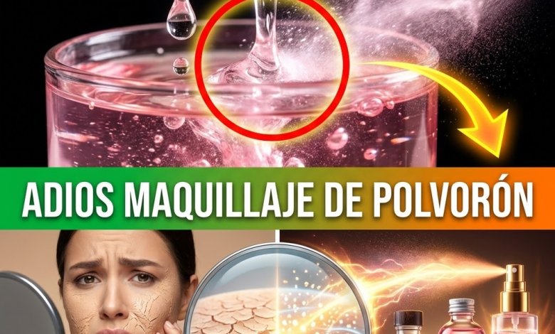 ¡¿Tu Maquillaje Parece Polvorón Seco?! Repara tu Base Cuarteada y Logra una “Piel de Cristal” con este Primer Casero