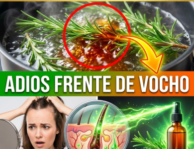 ¡¿Te Estás Quedando con “Frente de Vocho”?! Recupera el Cabello de tus Entradas con el Tónico de Romero (El Minoxidil Natural) ¡¿Te Estás Quedando con “Frente de Vocho”?! Recupera el Cabello de tus Entradas con el Tónico de Romero (El Minoxidil Natural)