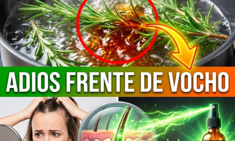 ¡¿Te Estás Quedando con “Frente de Vocho”?! Recupera el Cabello de tus Entradas con el Tónico de Romero (El Minoxidil Natural)