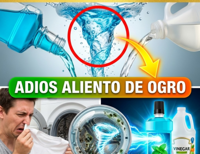 ¡¿Tu Lavadora tiene Aliento de Ogro?! Quita el Olor a “Choquía” y Humedad con Enjuague Bucal y Vinagre