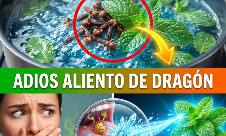 ¡¿Sientes que Tienes “Aliento de Dragón”?! Extermina el Mal Aliento de Raíz con Clavo de Olor y Menta