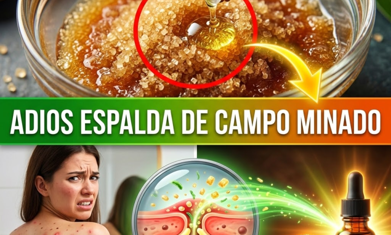¡¿Tienes la Espalda como “Campo Minado”?! Elimina el Bacné y las Manchas con el “Exterminador” Natural