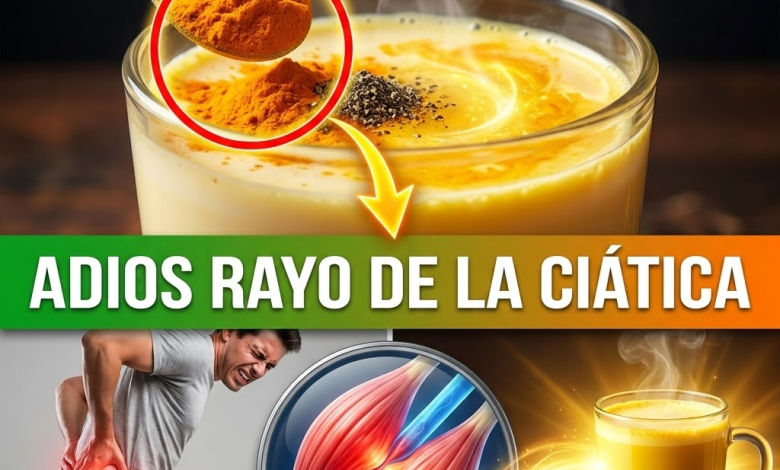 ¡¿Sientes el “Rayo de la Ciática”?! Apaga el Dolor de Espalda y el Nervio Atrapado con la Milagrosa Leche Dorada