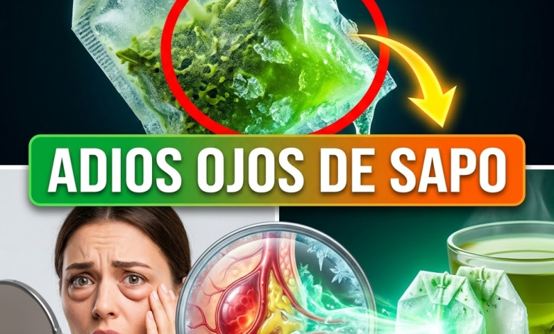 ¡¿Despiertas con “Ojos de Sapo”?! Desinflama las Bolsas y Rejuvenece tu Mirada con Té Verde