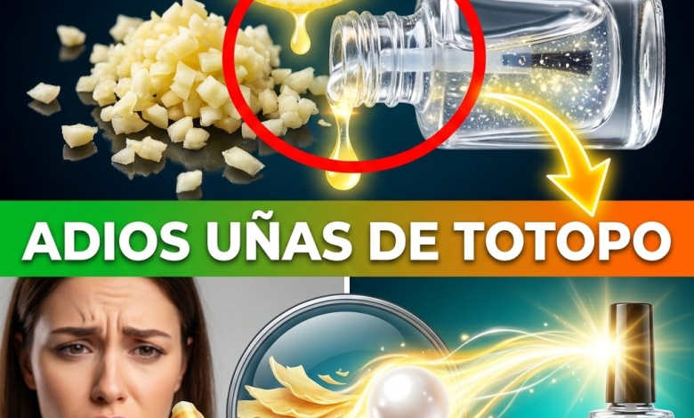 ¡¿Tus Uñas Parecen “Totopos” Viejos?! Endurécelas y Blanquéalas con el Esmalte Mágico de Ajo y Limón