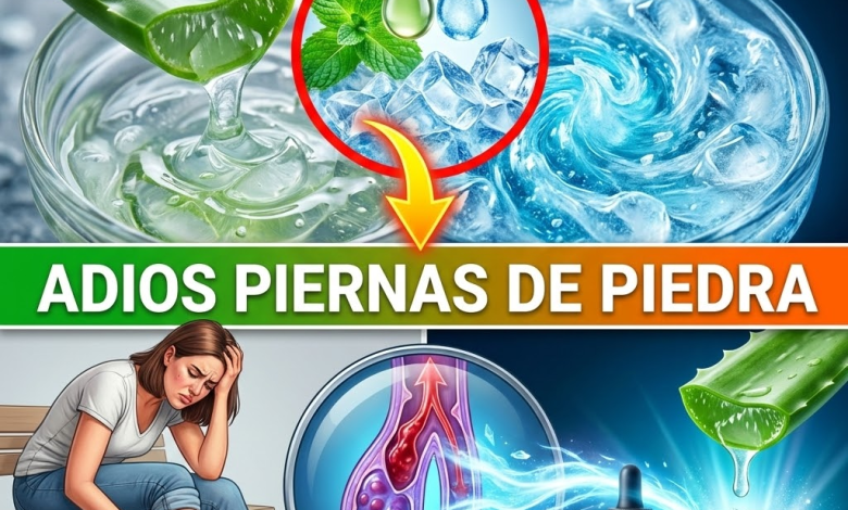 ¡¿Sientes que Arrastras Piedras en las Piernas?! Desinflama las Várices y la Pesadez con el “Dúo Helado”