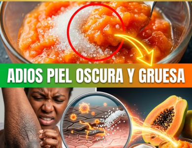 ¡¿Tus Codos o Rodillas Parecen de “Elefante”?! Aclara y Suaviza la Piel Gruesa y Oscura con Papaya